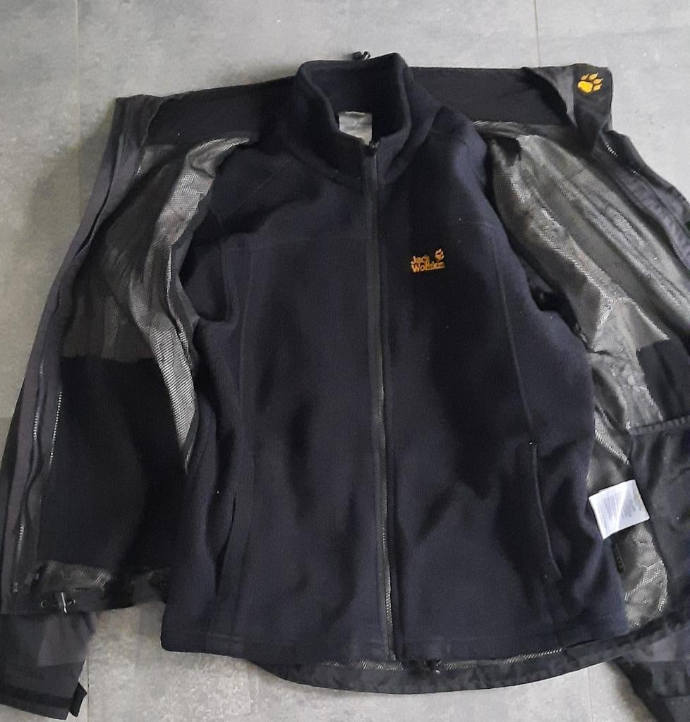 jas, Kleding | Heren, Ophalen, Maat 52/54 (L), Jack wolfskin, Zwart
