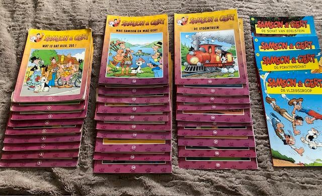 Samson en Gert stripcollectie, Boeken, Complete serie of reeks, Ophalen, Gelezen