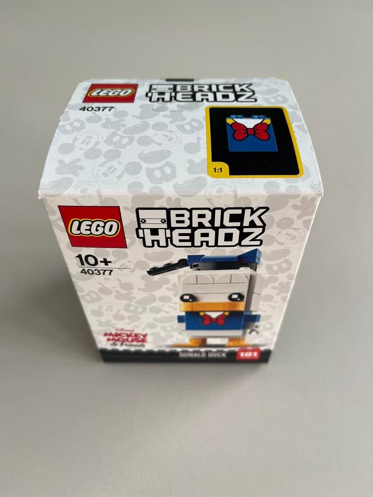 LEGO BrickHeadz Donald Duck - 40377, Ophalen of Verzenden, Nieuw, Complete set, Lego