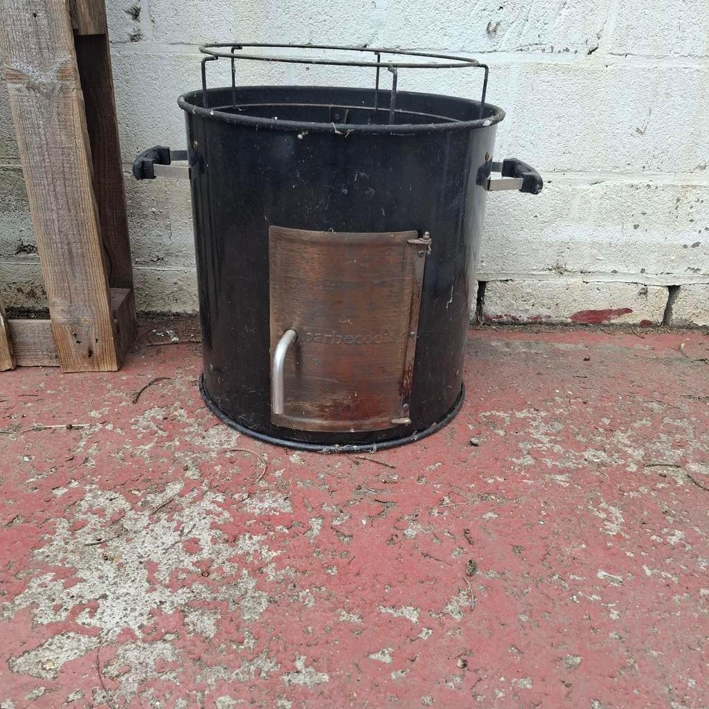 Bbq barbecook roker (smoker) midden gedeelte, Ophalen, Gebruikt