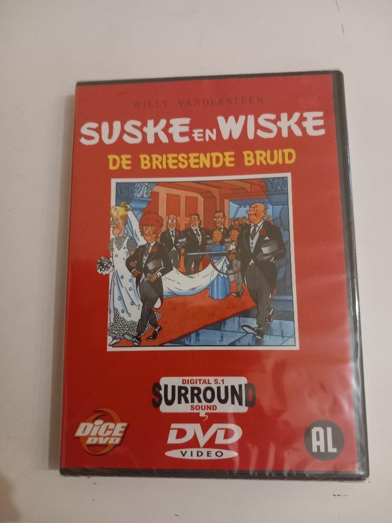 DVD Suske en Wiske De Briesende Bruid Animatie Vandersteen, Ophalen of Verzenden, Suske en Wiske, Nieuw