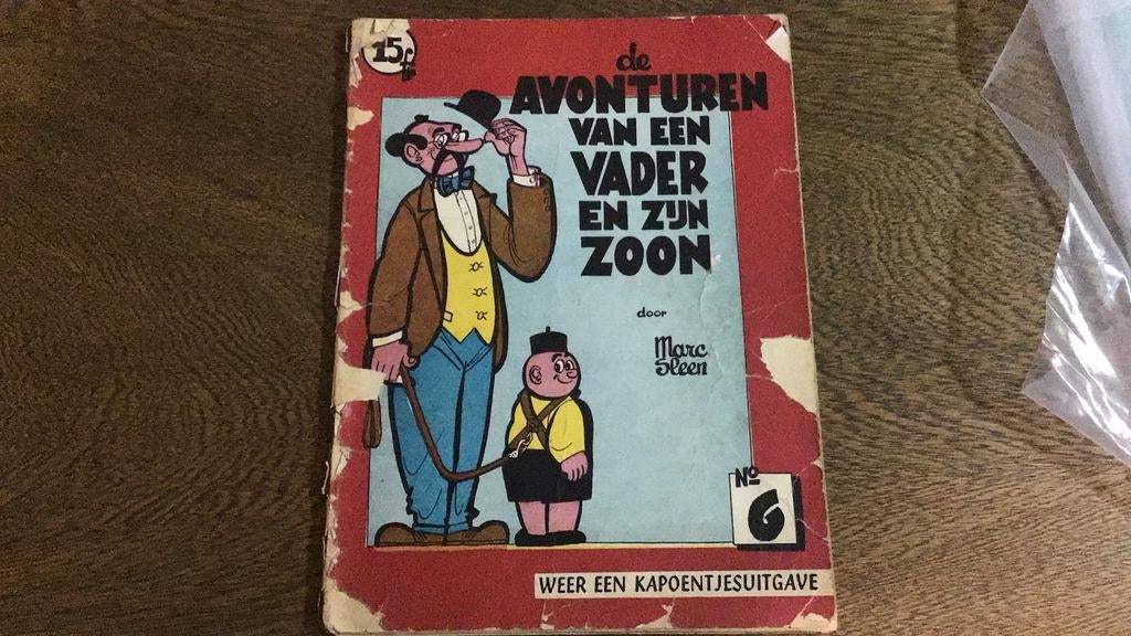 De avonturen van een vader en zijn zoon (@), Boeken, Stripverhalen, Eén stripboek, Ophalen of Verzenden, Gelezen, Marc Sleen