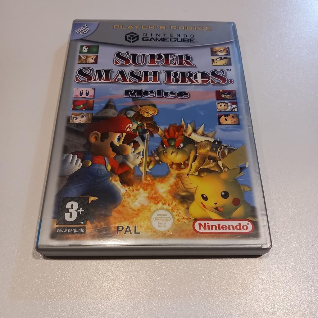 Cube de jeu Super Smash Bros Melee pour Nintendo, Enlèvement ou Envoi, Comme neuf