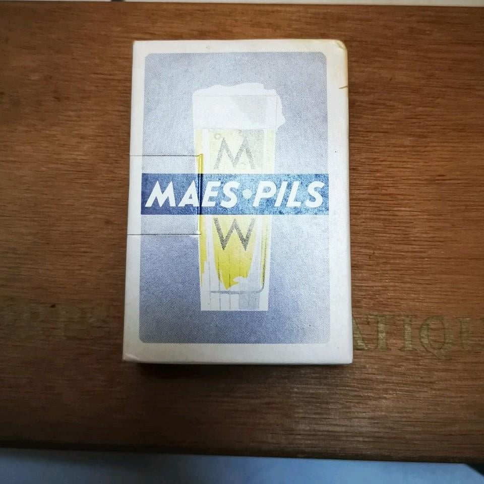 Maes pils oude speelkaarten nieuw bewaard, Ophalen of Verzenden, Nieuw