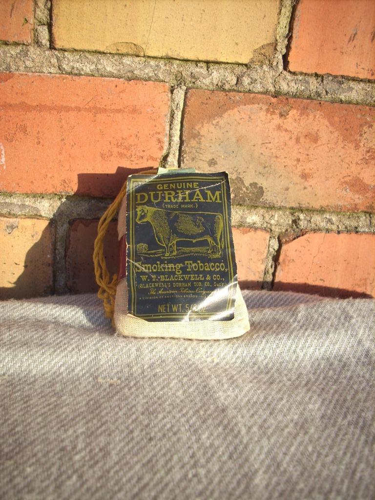 Bull Durham USA tobacco pouch, Verzamelen, Rookartikelen, Aanstekers en Luciferdoosjes, Ophalen of Verzenden