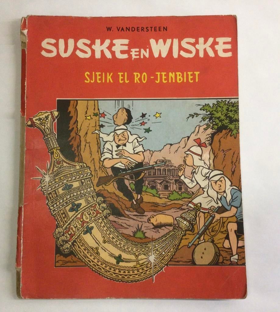 Suske en Wiske, Sjeik el rojenbiet 1966, Boeken, Gelezen, Willy Vandersteen, Eén stripboek, Ophalen of Verzenden