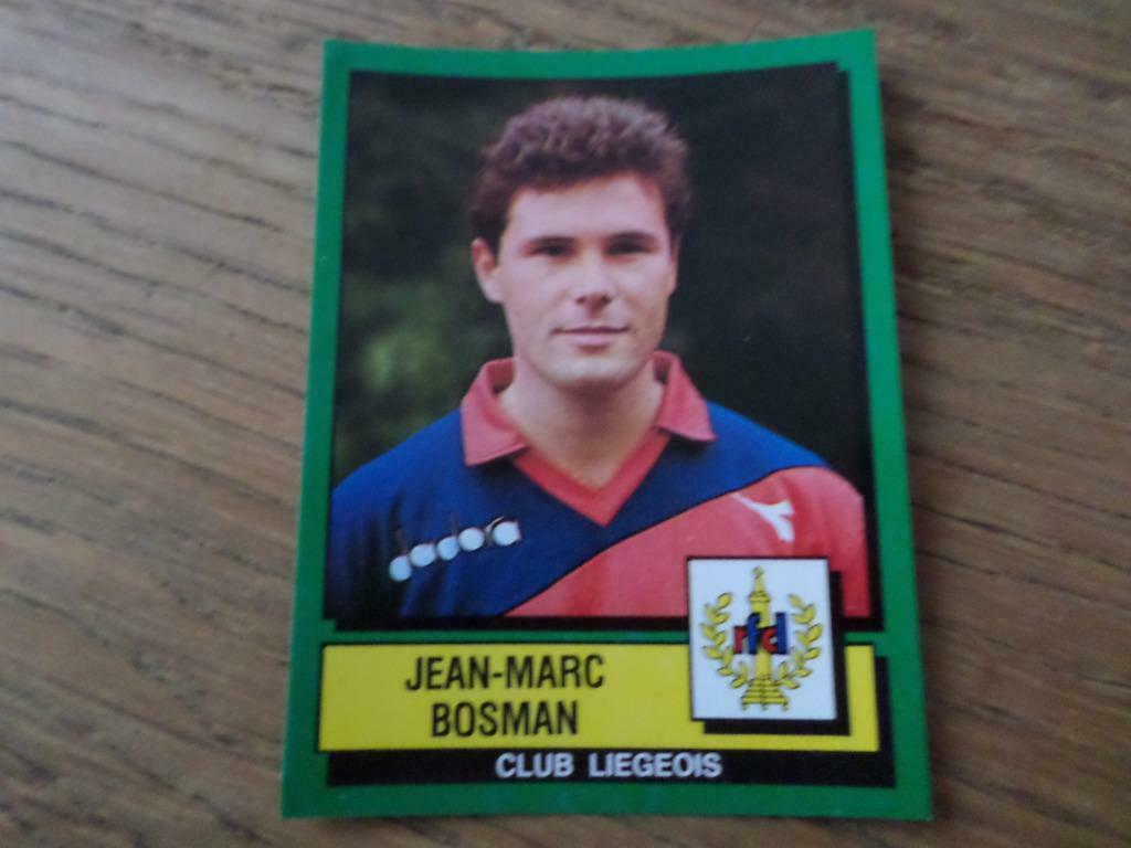 Jean-M. BOSMAN (FC Liège) Panini Football Belgique 89 nº177., Collections, Enlèvement ou Envoi, Neuf, Cartes de joueur