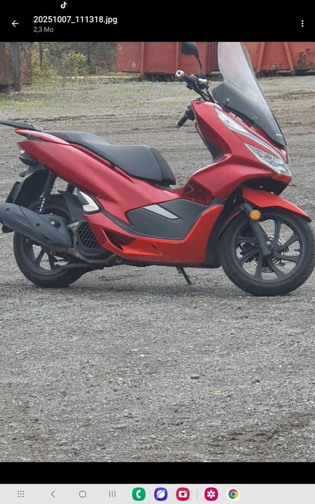 Pieces scooter honda 125 pcx, Ophalen, Honda, Gebruikt, 125 cc