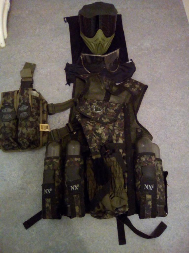 paintball/airsoft vest, Ophalen, Gebruikt