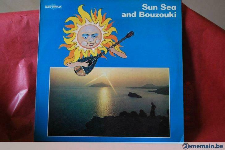 Disque 33 tours  Sun Sea and Bouzouki (grèce), Ophalen of Verzenden
