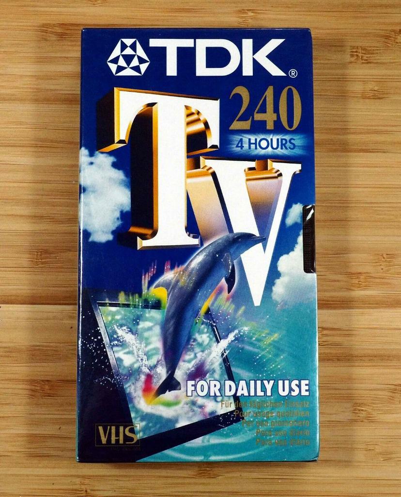 Cassette VHS TDK Made in Japan 240 Minutes NEUVE sous CELLO, Enlèvement, Neuf, dans son emballage, VHS