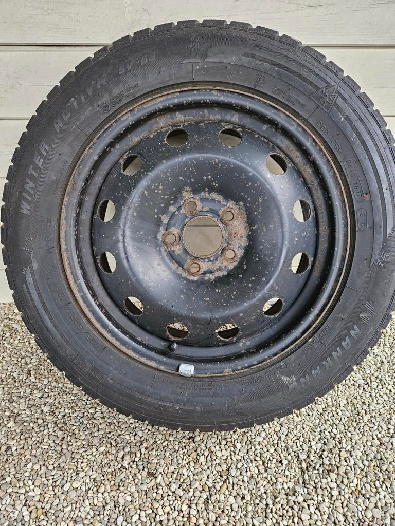 4 pneus d'hiver pour Kia Sportage, Pneus hiver, 17 pouces, Enlèvement, Utilisé