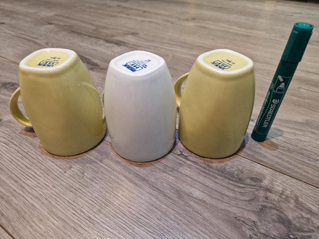 3 ikea mokken 365+, Ophalen of Verzenden