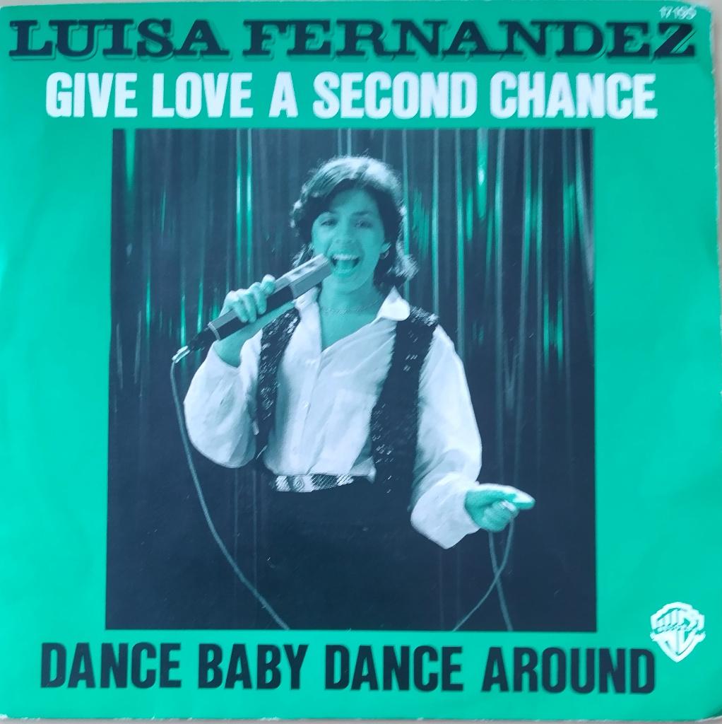 Louisa Fernandez - Give love a second change, Cd's en Dvd's, 7 inch, Single, Ophalen of Verzenden, Zo goed als nieuw