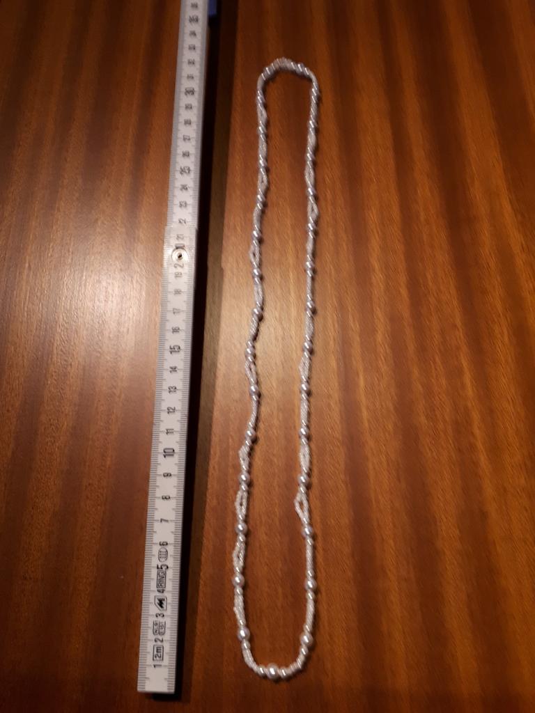 Fijne ketting met pareltjes, Ophalen of Verzenden, Zo goed als nieuw