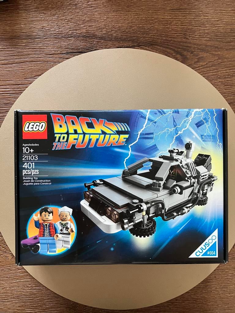 LEGO 21103 BACK TO THE FUTURE, Ophalen of Verzenden, Zo goed als nieuw, Lego
