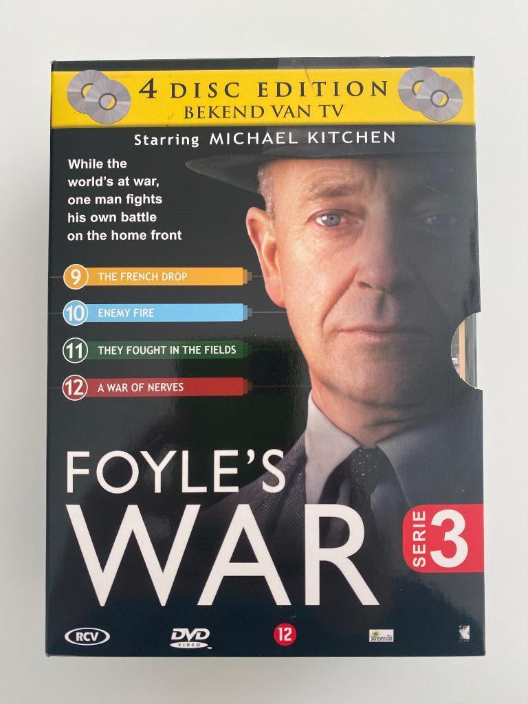 4 x DVD Box Foyle's War S3, Cd's en Dvd's, Dvd's | Tv en Series, Zo goed als nieuw, Thriller, Alle leeftijden, Ophalen of Verzenden