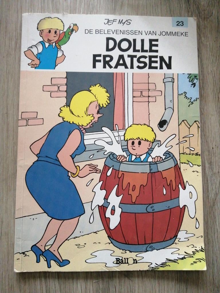Jef Nys - Dolle fratsen, Boeken, Stripverhalen, Eén stripboek, Ophalen of Verzenden, Zo goed als nieuw, Jef Nys
