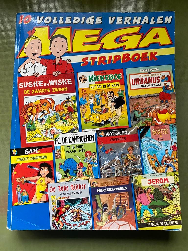 Mega stripboek, Boeken, Ophalen