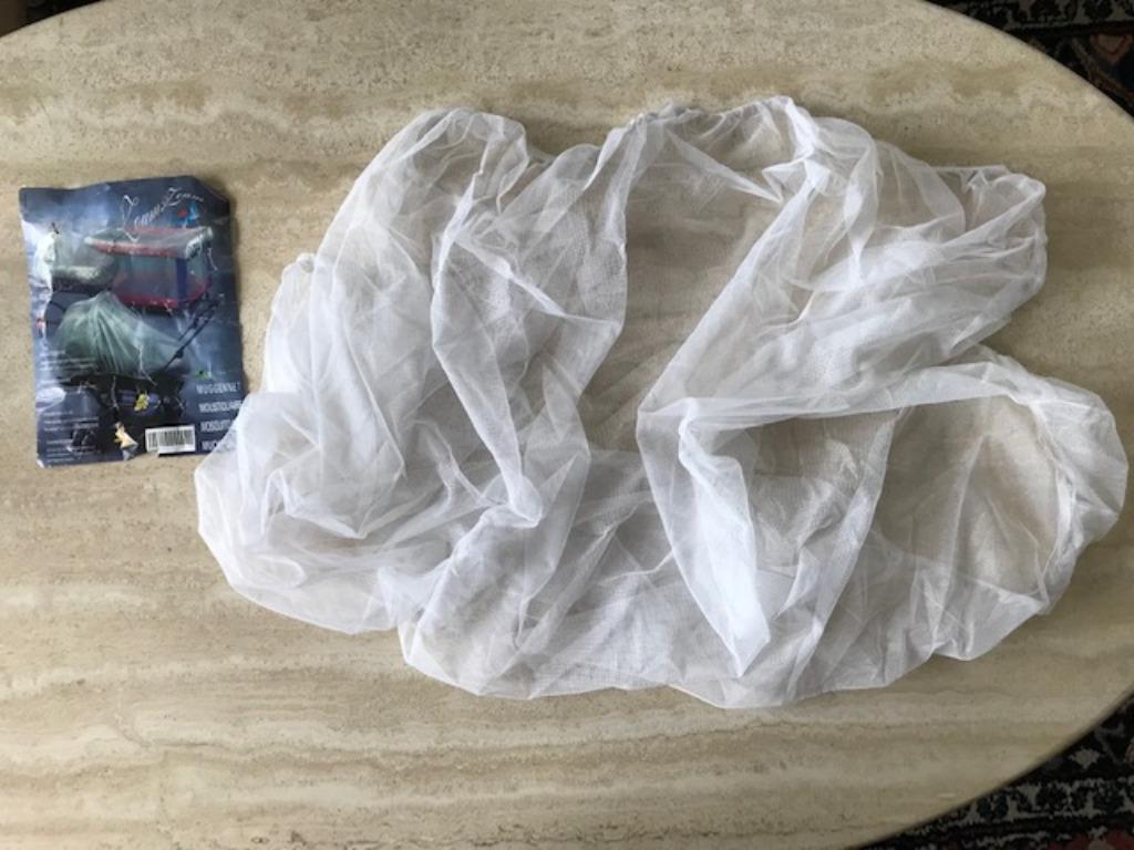 Nieuw muggennet  voor babybed met elastiek (nr3779), Ophalen of Verzenden, Nieuw, Klamboe
