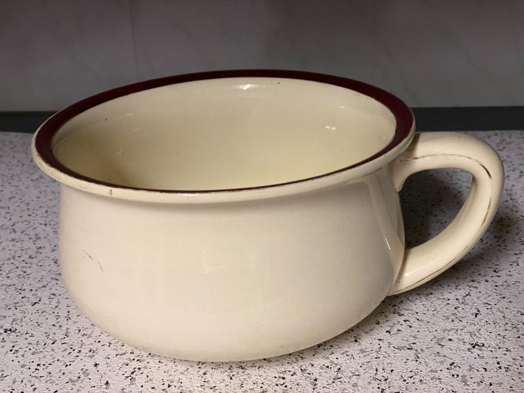 Porseleinen nachtpot/po Villeroy & Boch Mettlach, Antiek en Kunst, Antiek | Porselein, Ophalen