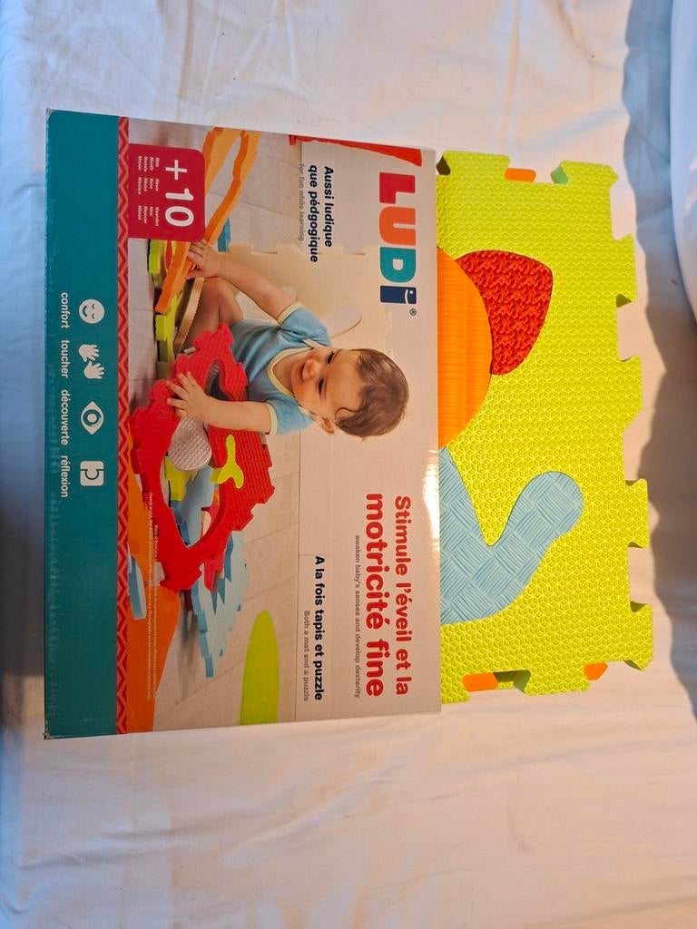 Speeltapijt schuimrubber dieren, Kinderen en Baby's, Kinderspulletjes, Nieuw, Ophalen