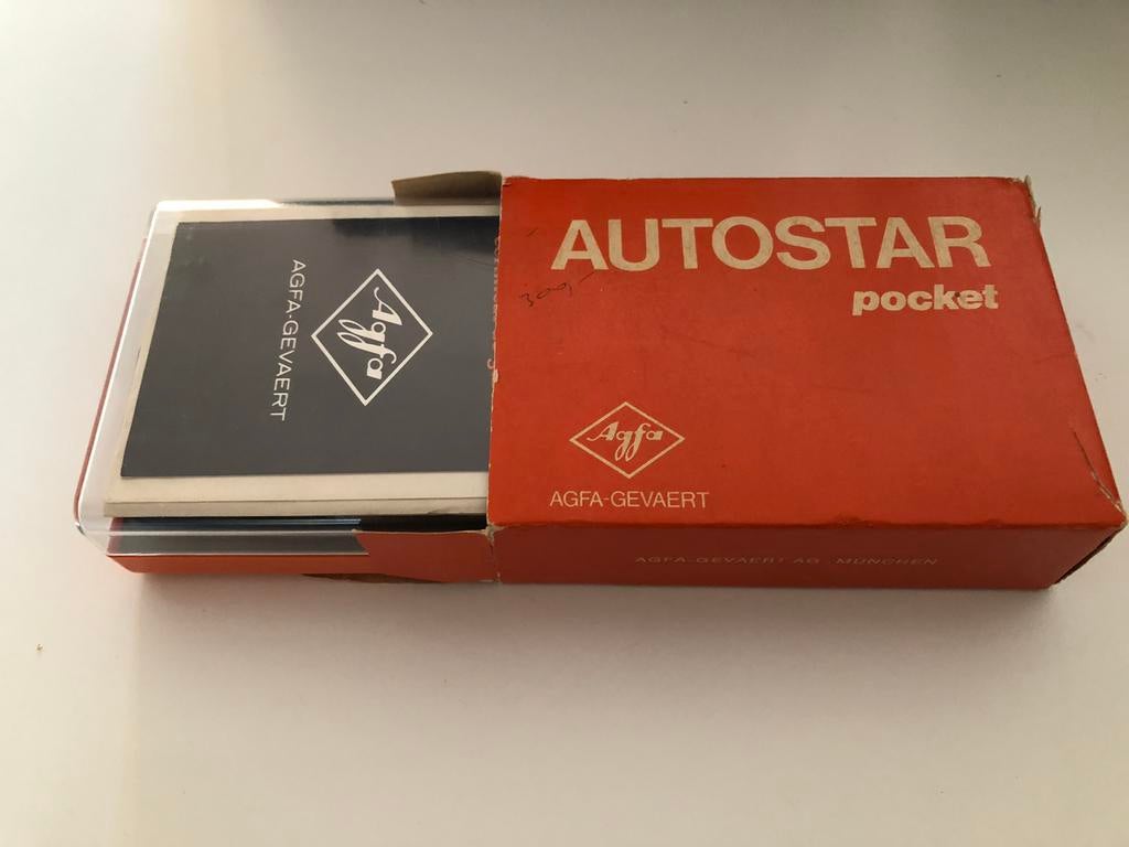 Agfa Autostar pocketcamera Type 2304, Ophalen, Zo goed als nieuw