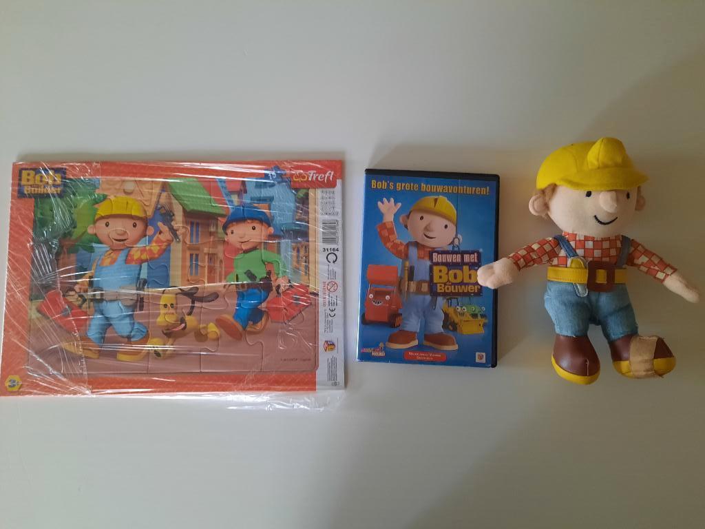 Bob de Bouwer / Set, Kinderen en Baby's, Speelgoed | Kinderpuzzels, Ophalen of Verzenden, 10 tot 50 stukjes, Zo goed als nieuw