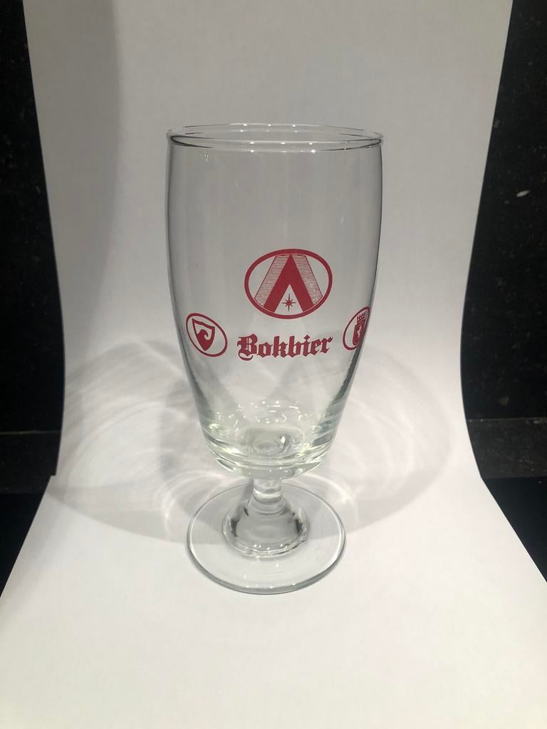 Stella Artois verre Bokbier 1977, Enlèvement ou Envoi, Utilisé, Verre ou Verres, Stella Artois