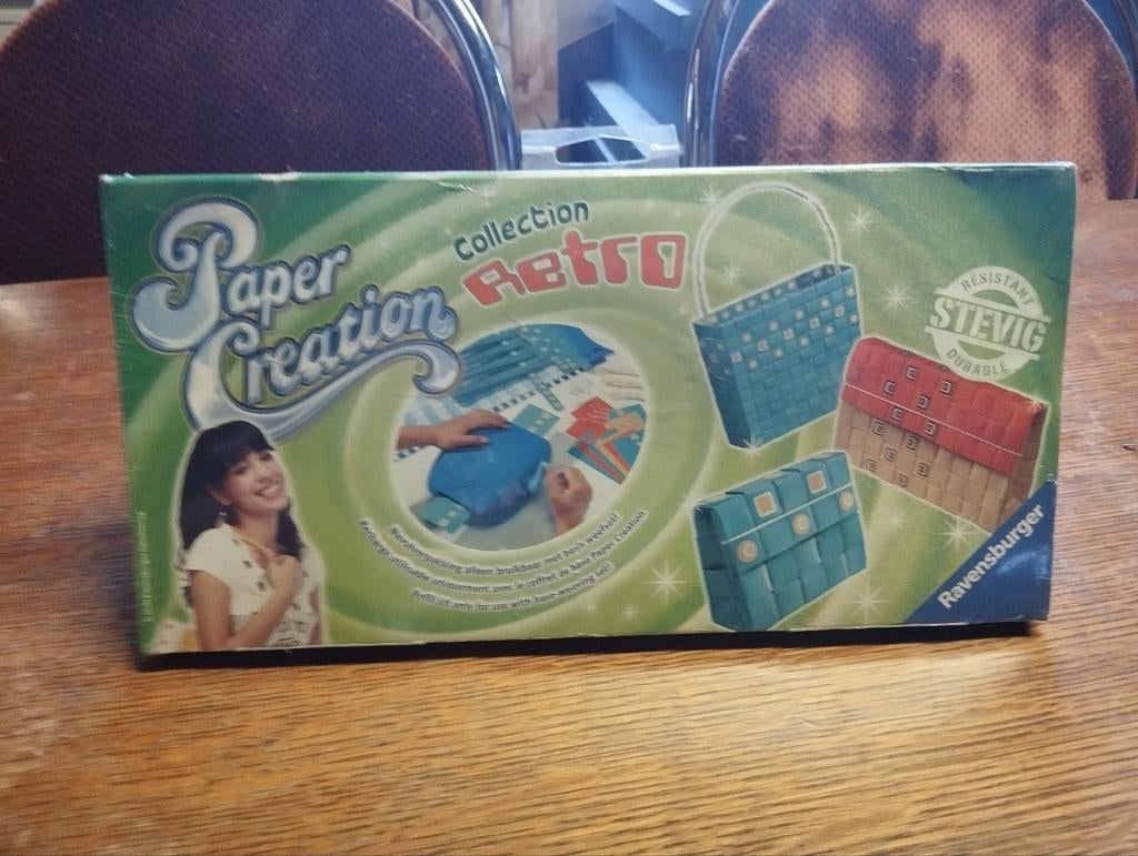 Paper création collection retro ravensburger, Enfants & Bébés, Enlèvement ou Envoi, Neuf, Bricolage, Sonore