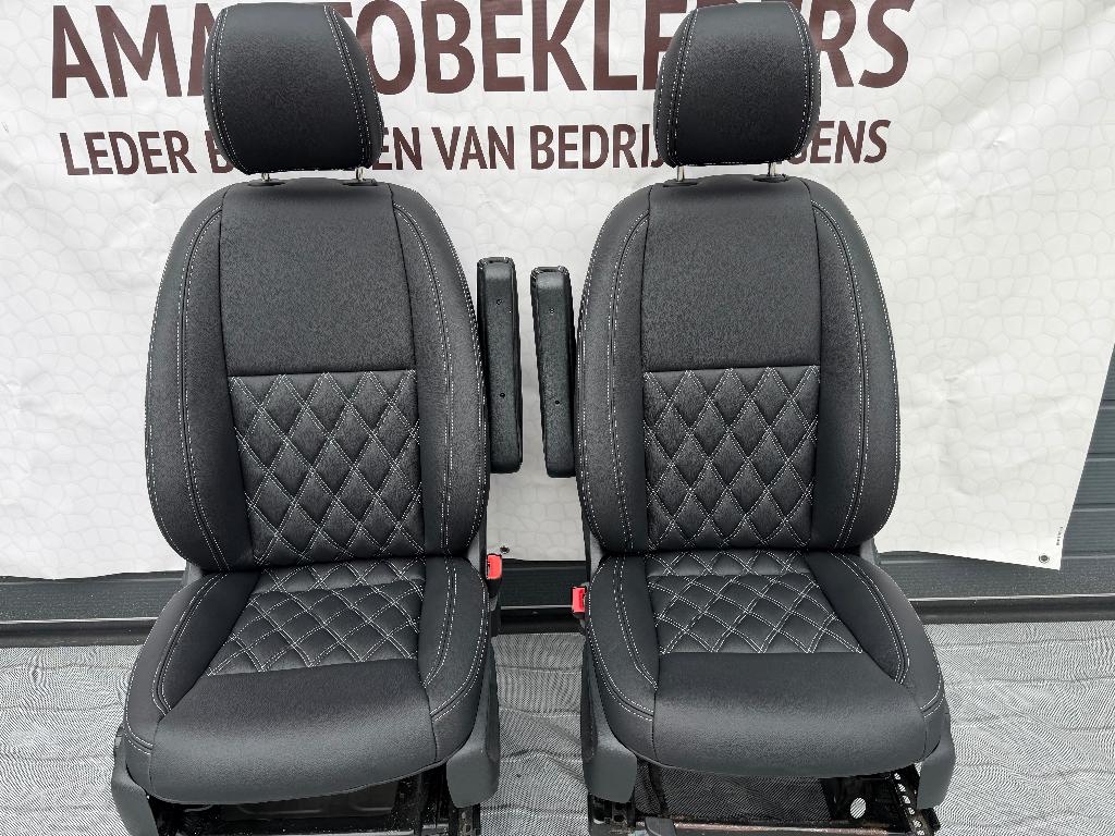 BestuurderstoelBijrijderstoel met zwart leder voor Vito W447, Auto-onderdelen, Interieur en Bekleding, Mercedes-Benz, Nieuw, Ophalen