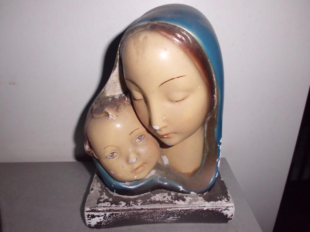 Mariabeeld met kind., Ophalen