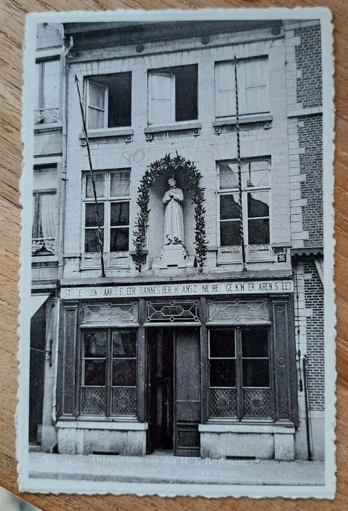 postkaart Diest - Geboortehuis van den H. J. Berchmans, Ophalen of Verzenden, Ongelopen, Vlaams-Brabant