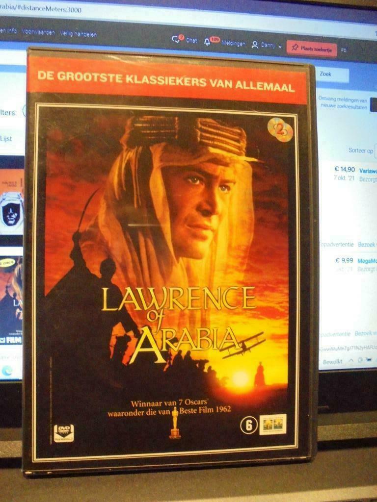 Lawrence of Arabia, Cd's en Dvd's, Ophalen of Verzenden, Gebruikt