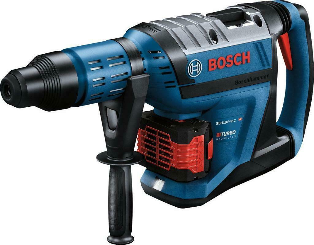 Te huur: Accuboorhamer 45mm Bosch GBH 18V-45 C, Doe-het-zelf en Bouw, Boormachine, 600 watt of meer, Nieuw, Ophalen of Verzenden