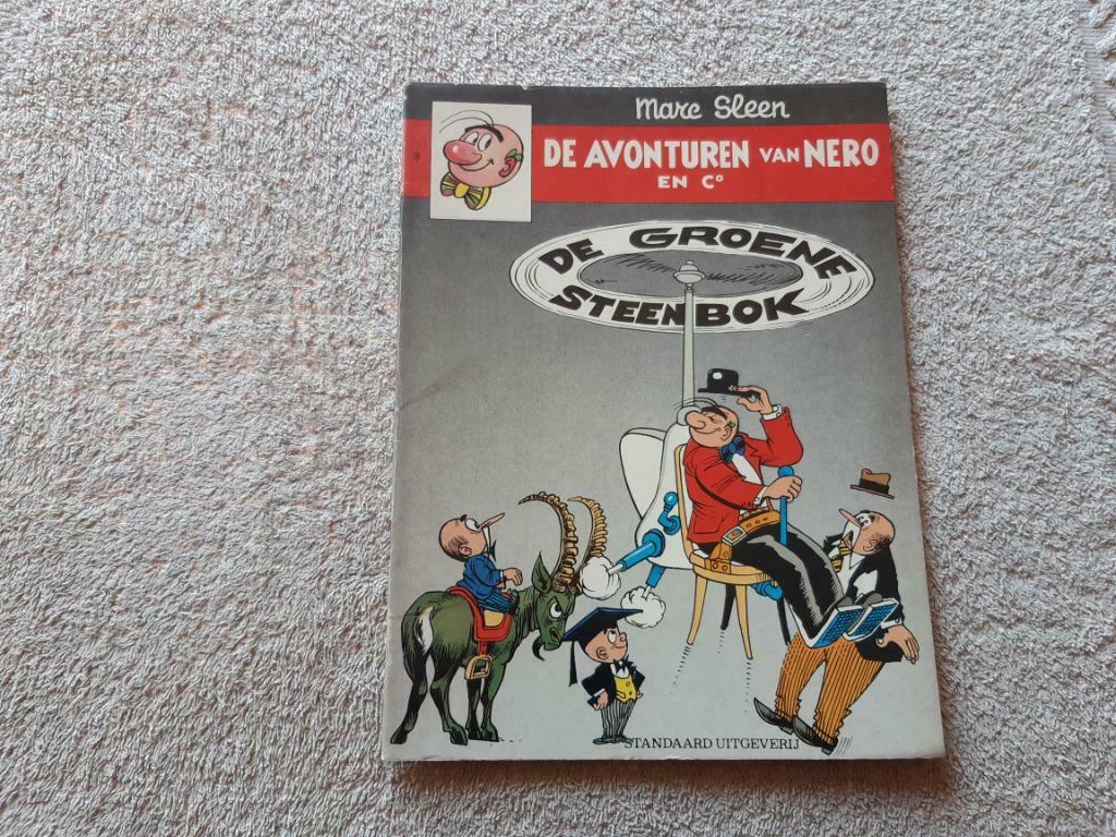 Nero.78.De groene steenbok., Boeken, Eén stripboek, Ophalen of Verzenden, Gelezen