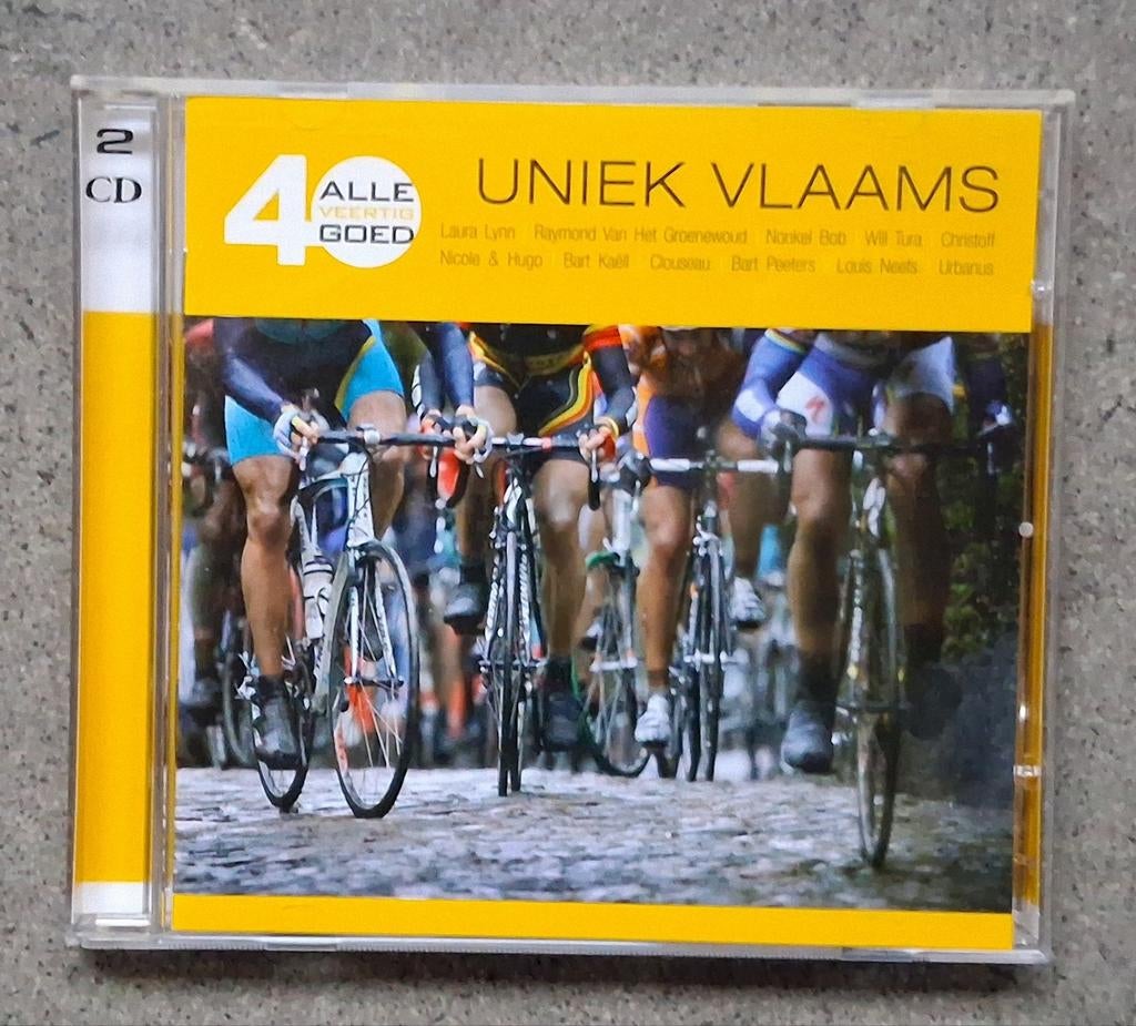 Alle 40 Goed - Uniek Vlaams (2 cd), Cd's en Dvd's, Ophalen of Verzenden