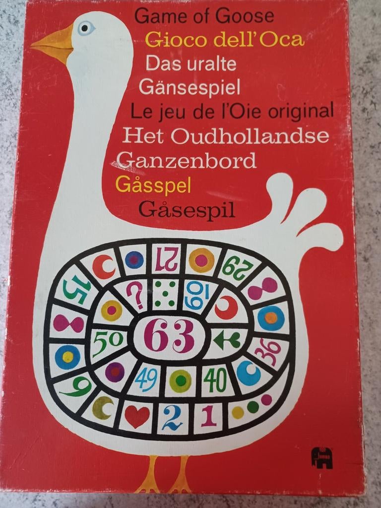 Het Oudhollandse ganzenbord., Hobby en Vrije tijd, Ophalen