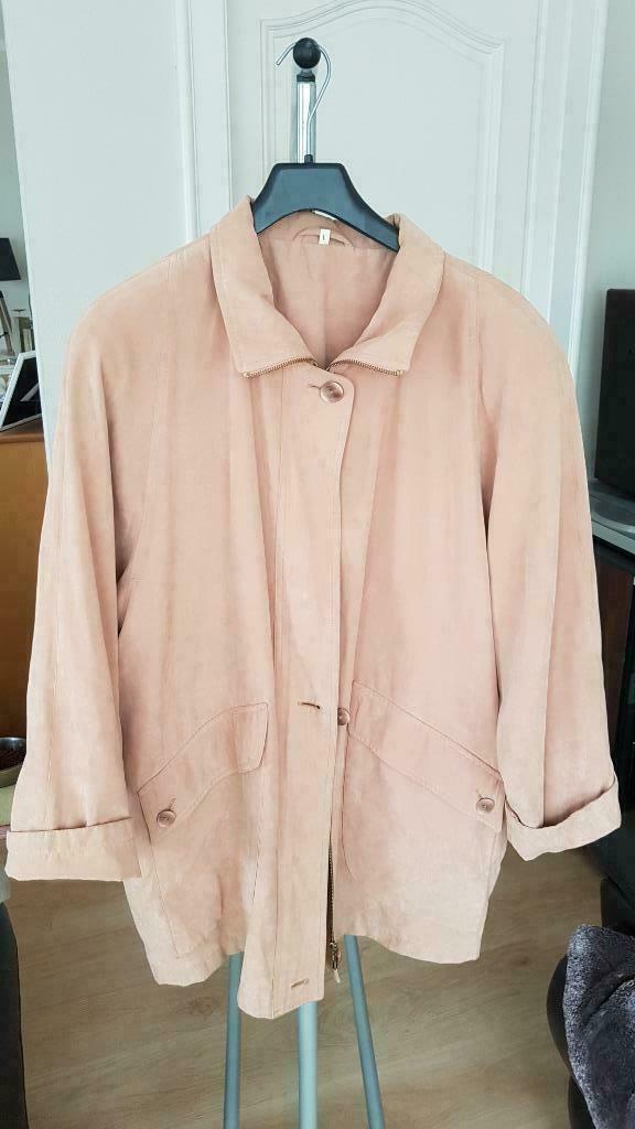 jas roze L, Enlèvement ou Envoi, Rose, Porté, Taille 42/44 (L)