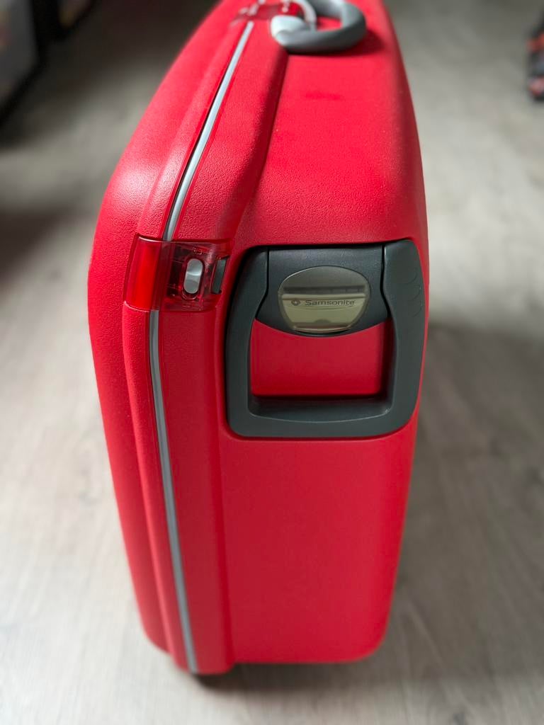 Samsonite Valies, Hard kunststof, 45 tot 55 cm, Nieuw, Wieltjes