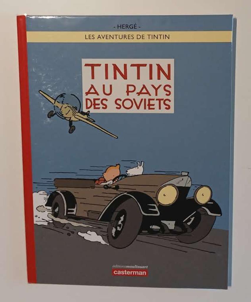 BD Tintin au Pays des Soviets colorisé Neuf Hergé, Boeken, Eén stripboek, Ophalen of Verzenden, Nieuw, Hergé
