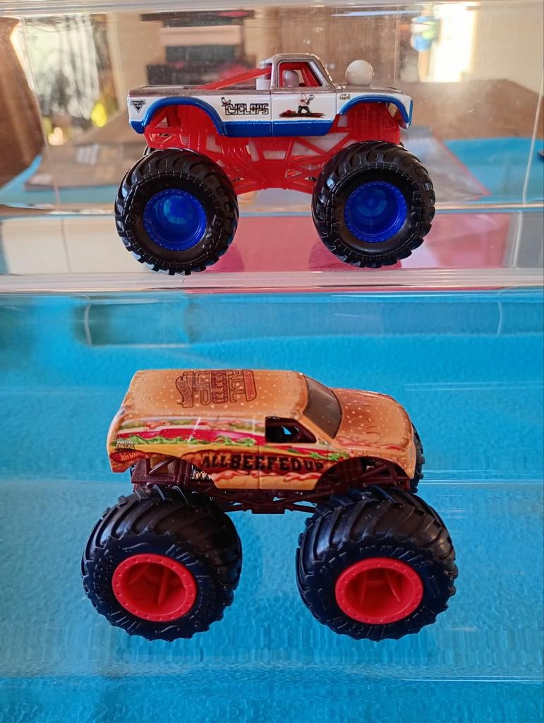 Hotwheels monster trucks, Ophalen of Verzenden