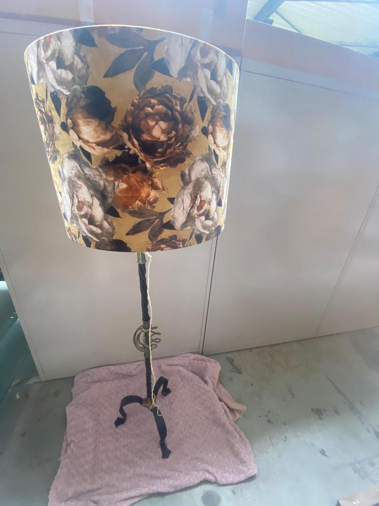 Lampadaire ancien, Maison & Meubles, Enlèvement, Comme neuf