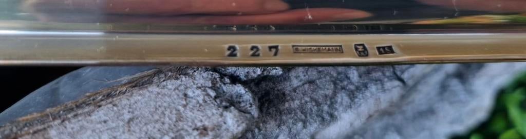 Wiskeman dienblad 227 15 zilverkeur, Ophalen of Verzenden, Zilver