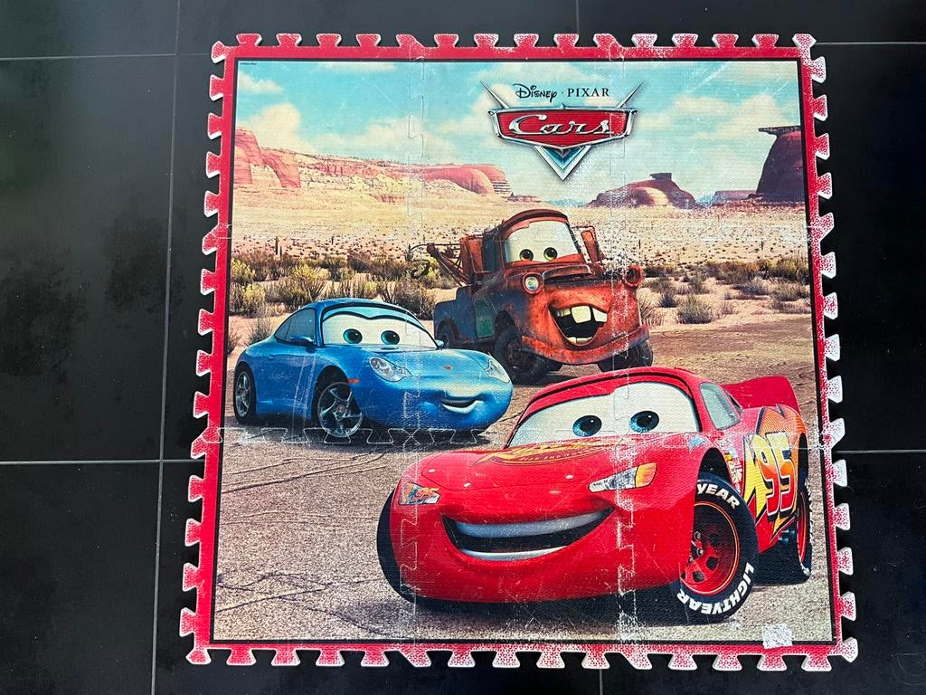 Tapis de jeu Cars Puzzle, Enlèvement, Utilisé