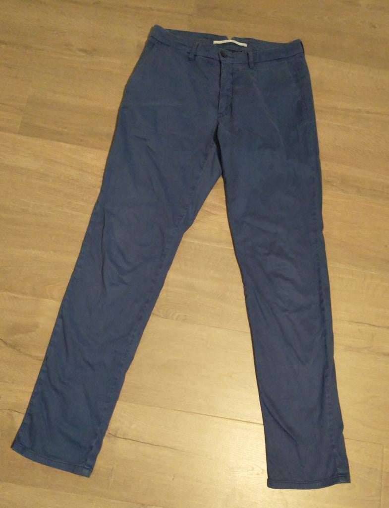 Blauwe broek Trussardi, Ophalen of Verzenden, Gedragen, Overige maten, Blauw