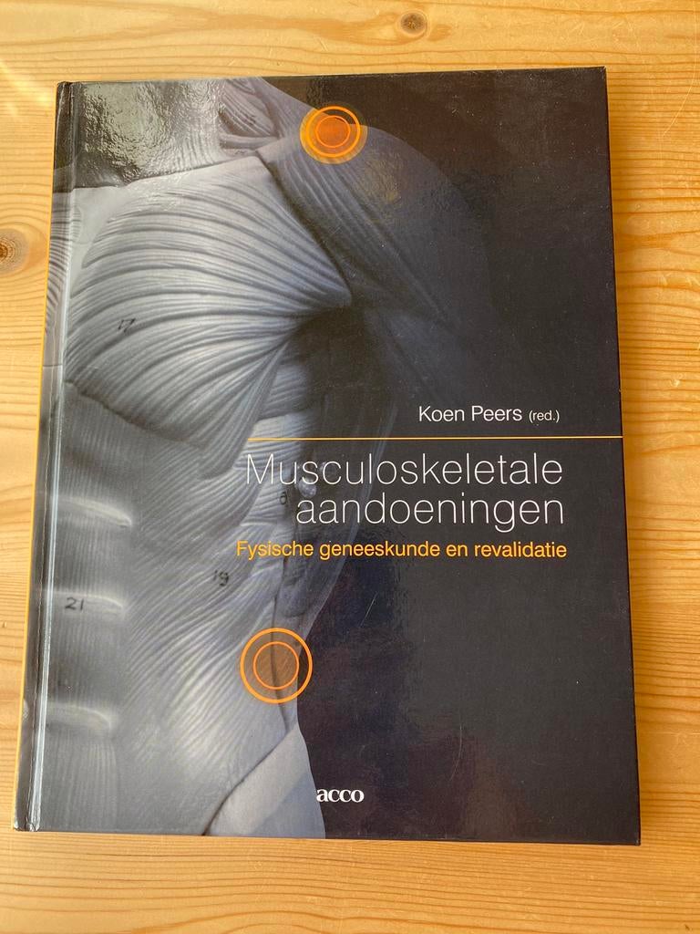 Musculoskeletale aandoeningen, Ophalen, Zo goed als nieuw, Hoger Onderwijs