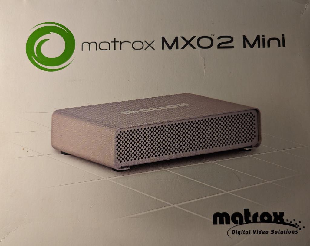 Convertisseur numérique-analogique Matrox MXO2 Mini, Enlèvement ou Envoi, Comme neuf