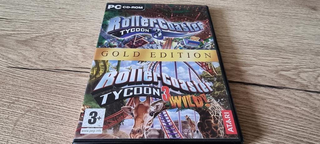 Roller coaster tycoon 3 & Wild Gold edition 2cd, Games en Spelcomputers, Ophalen of Verzenden, Zo goed als nieuw, Vanaf 3 jaar