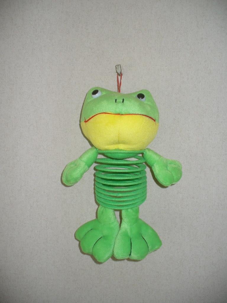 Kikker met spiraal, Enfants & Bébés, Jouets | Peluches, Enlèvement ou Envoi, Comme neuf, Grenouille